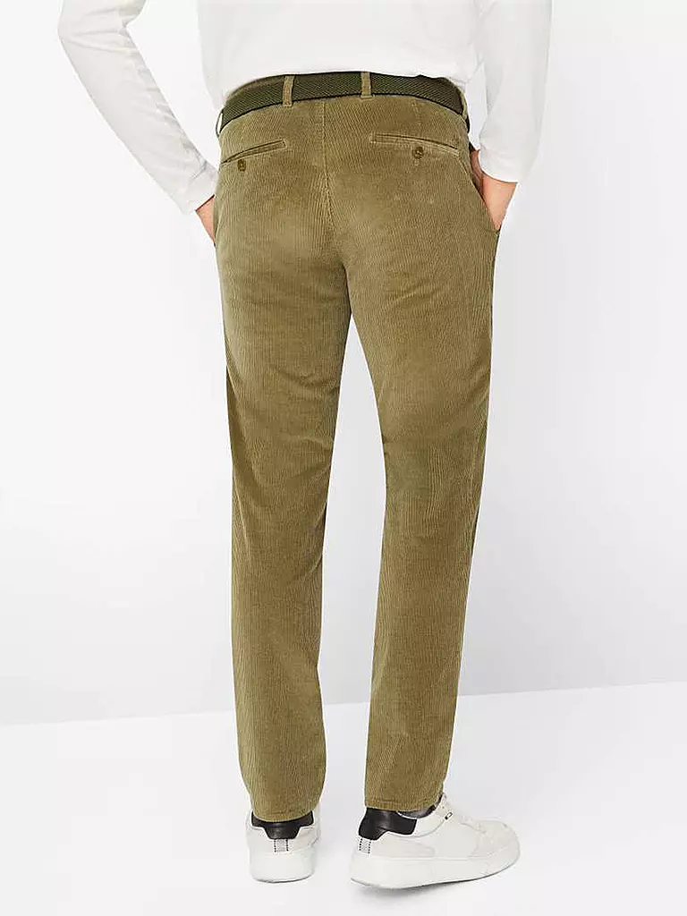 BRAX Cordhose FABIO JOG olive