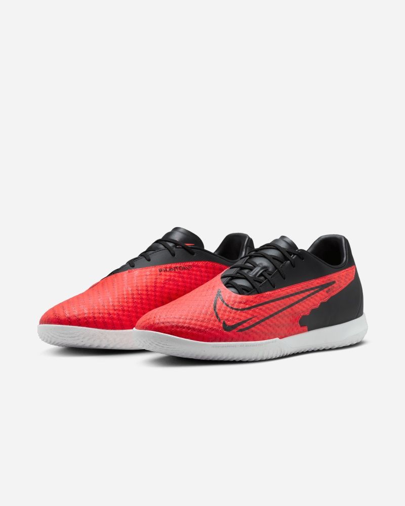 Chaussures de football Nike Phantom GX Academy IC Rouge & Noir pour homme