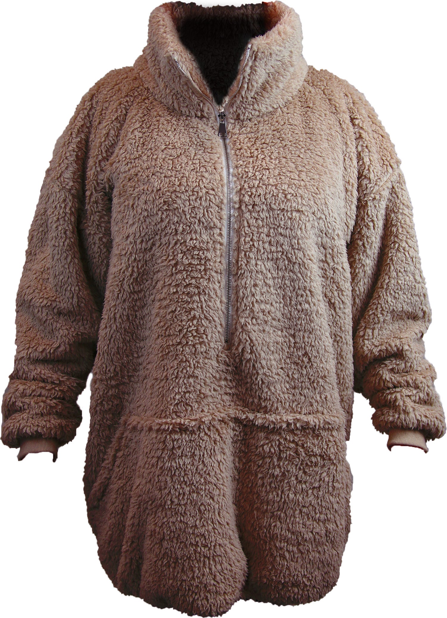 Unique living trui Willow taupe oversized onesize
