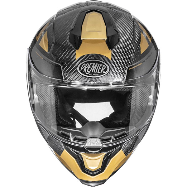 premier - Casque Hyper Carbon TK Carbone / Or / Argent
