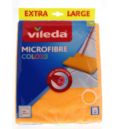 Vileda Microvezel Dweil Colors (1 stuk)