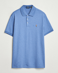Polo Ralph Lauren Custom Slim Fit Cotton Polo State Heather