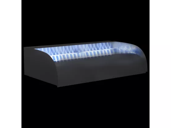 Cascade avec LED 60x34x14 Acier inoxydable 304