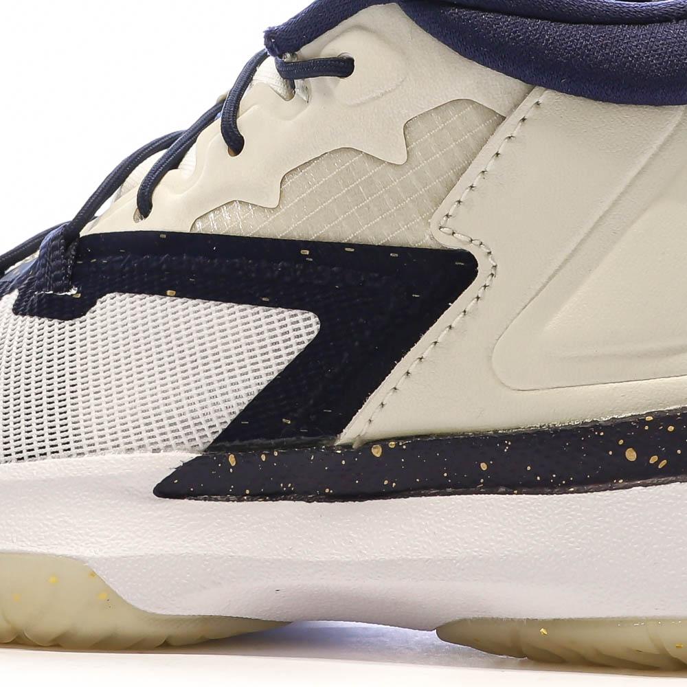 Nike Chaussures de Basketball Beige/Bleu Garçon Nike Jordan Zion 1