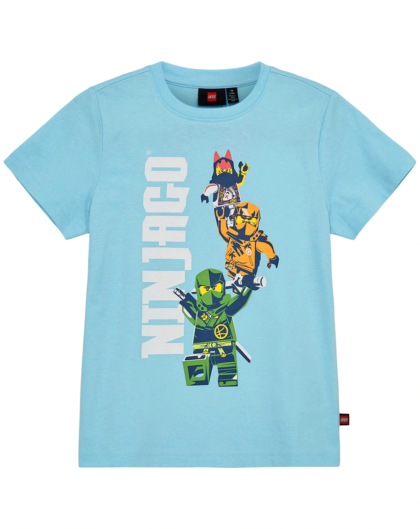 Kurzarmshirt LWTANO 308 in light blue