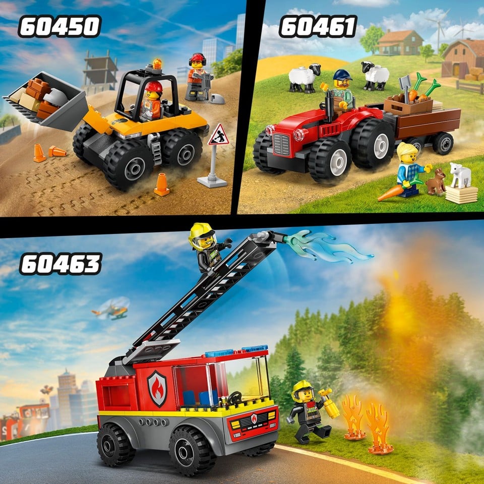 LEGO - LEGO City - Brandbil med stige (60463)