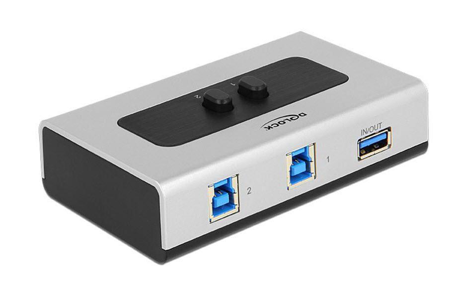 Switchbox USB3.0, 2 PortManueller USB3.0 Umschalter
