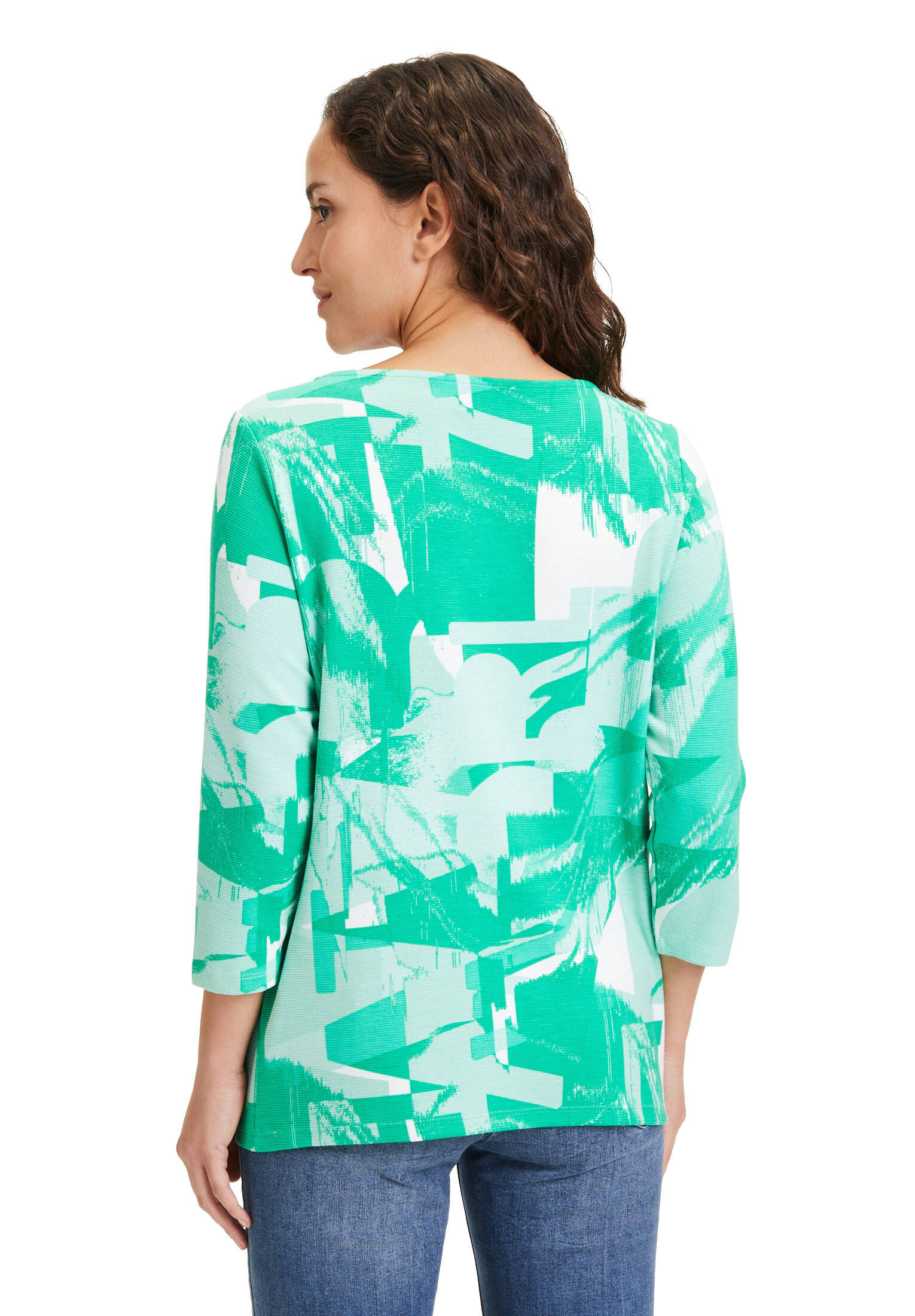 Betty Barclay| Damen Sweatshirt mit Rippenstruktur