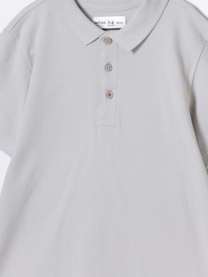 Pacote com 2 camisas polo básicas - Vermelho Claro