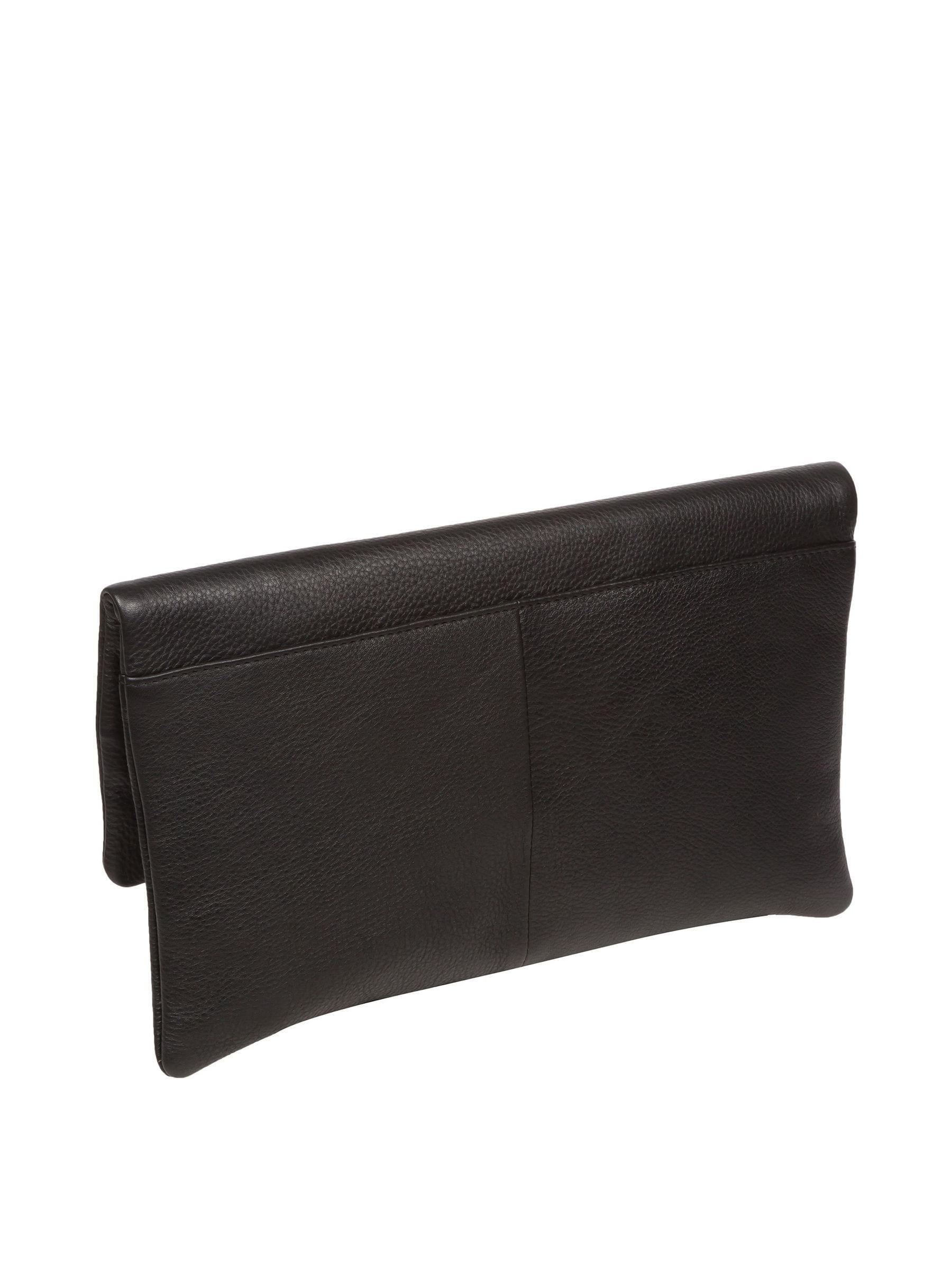 Zwart - Pure Luxuries London - Amelia - Leren nappatas