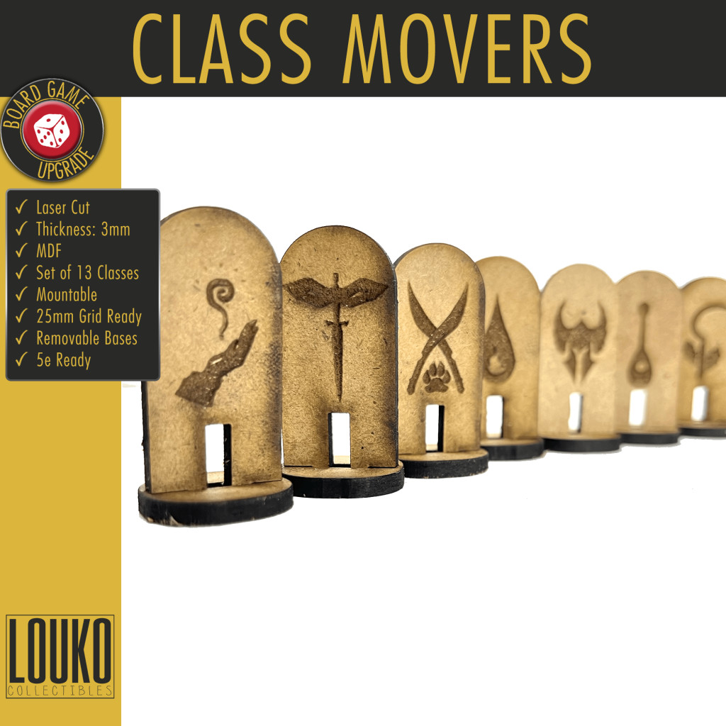 Standees de classes pour JDR