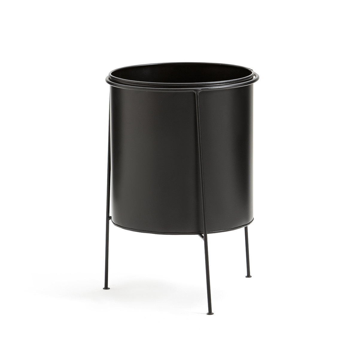 LA REDOUTE INTERIEURS<br>Vaso de flores com pé em metal pintado Ø30 cm, INAYA