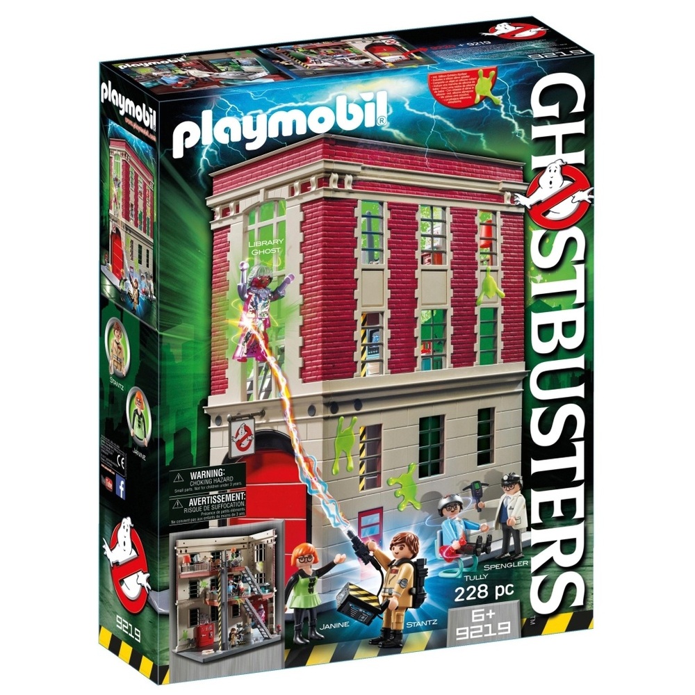Playmobil 9219 Ghostbusters Feuerwehrzentrale