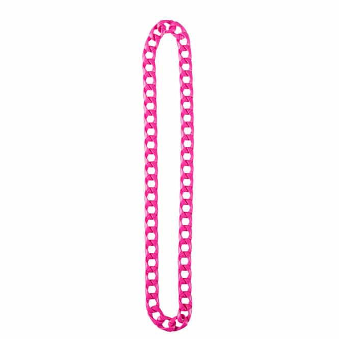 Faschingsschmuck - Halskette - neonpink