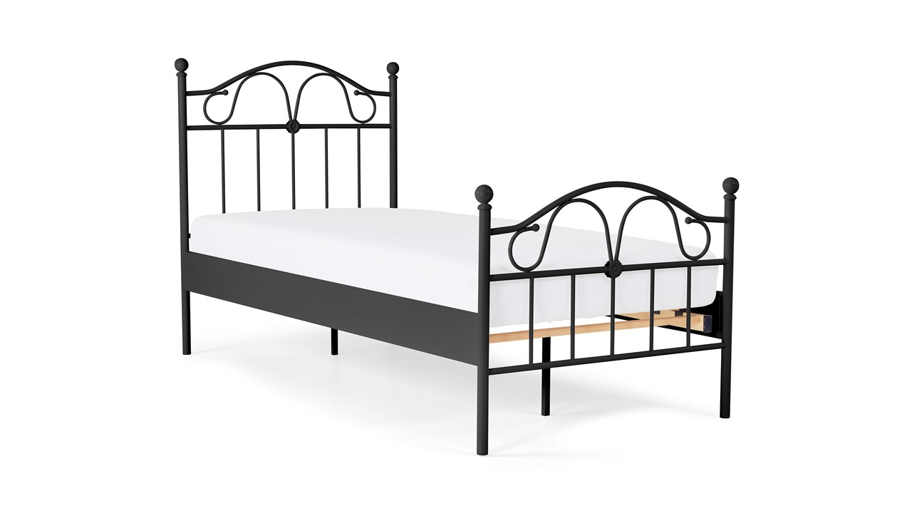 Bed Quincy zwart