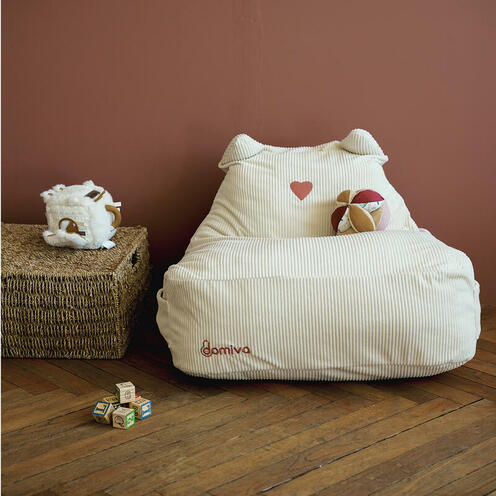 Fauteuil - Pouf HONNEY MOON - DOMIVA