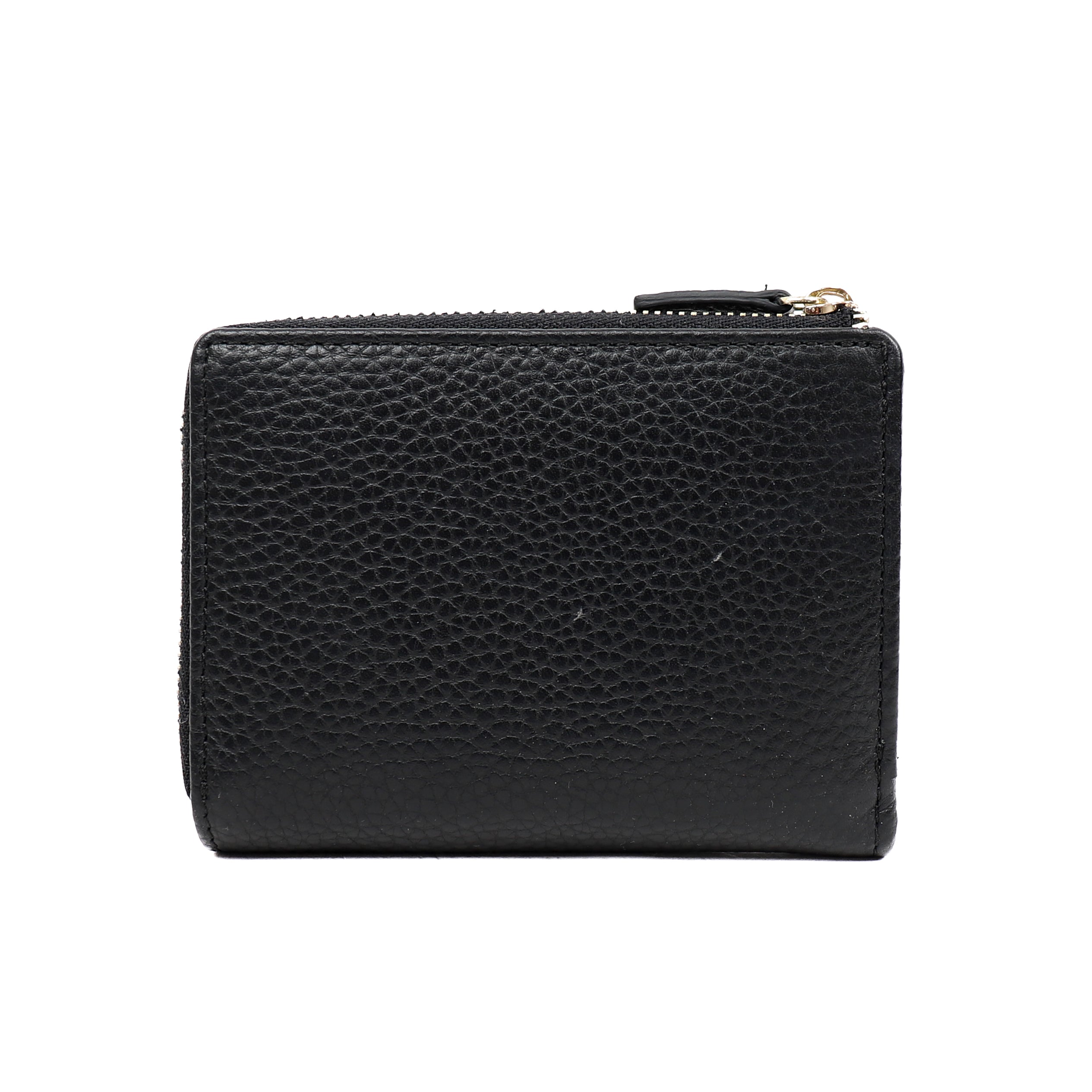 Ritsportemonnee 'Vida' Black Black