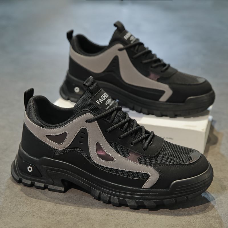 HANO - Applique veter-platform sneakers