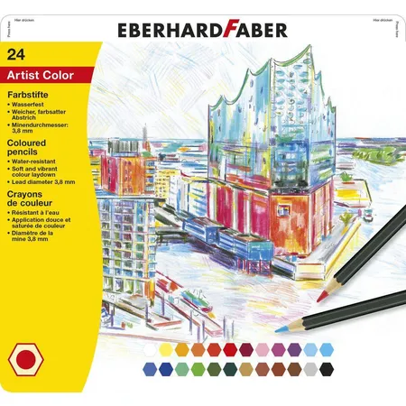 Eberhard Faber Farbstifte Artist Color, 24 Stück