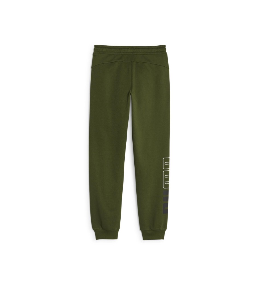 Calça Puma Power Colorblock Verde