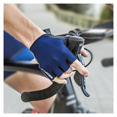 Gants Courts GripGrab EasyRider Padded Bleu