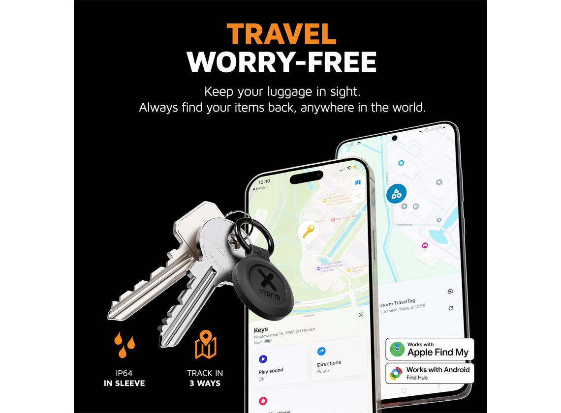 Xtorm TravelTag anti verlies & diefstal trackers - 1 stuks