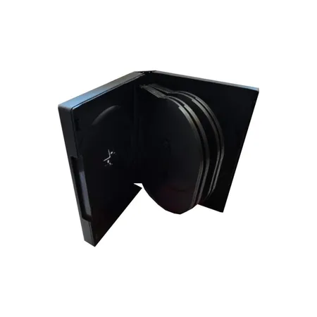 MediaRange 10er DVD/CD Box schwarz, 50 Stück