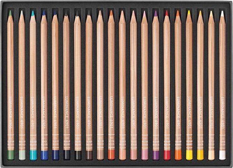 Caran d'Ache Luminance 6901 - Kleurpotloden - 20 Stuks - Portret