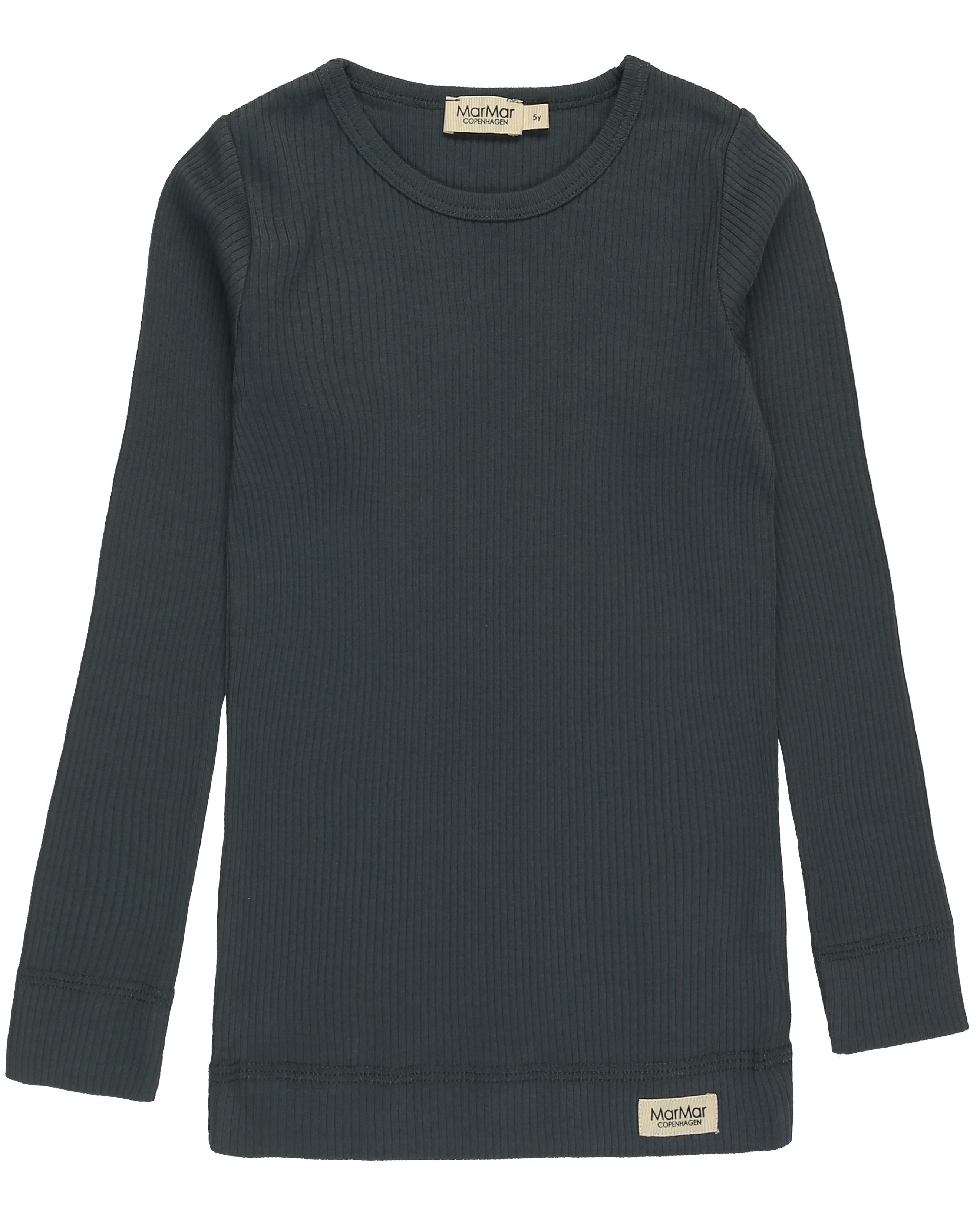 Schlafanzug lang PLAIN RIB in blue