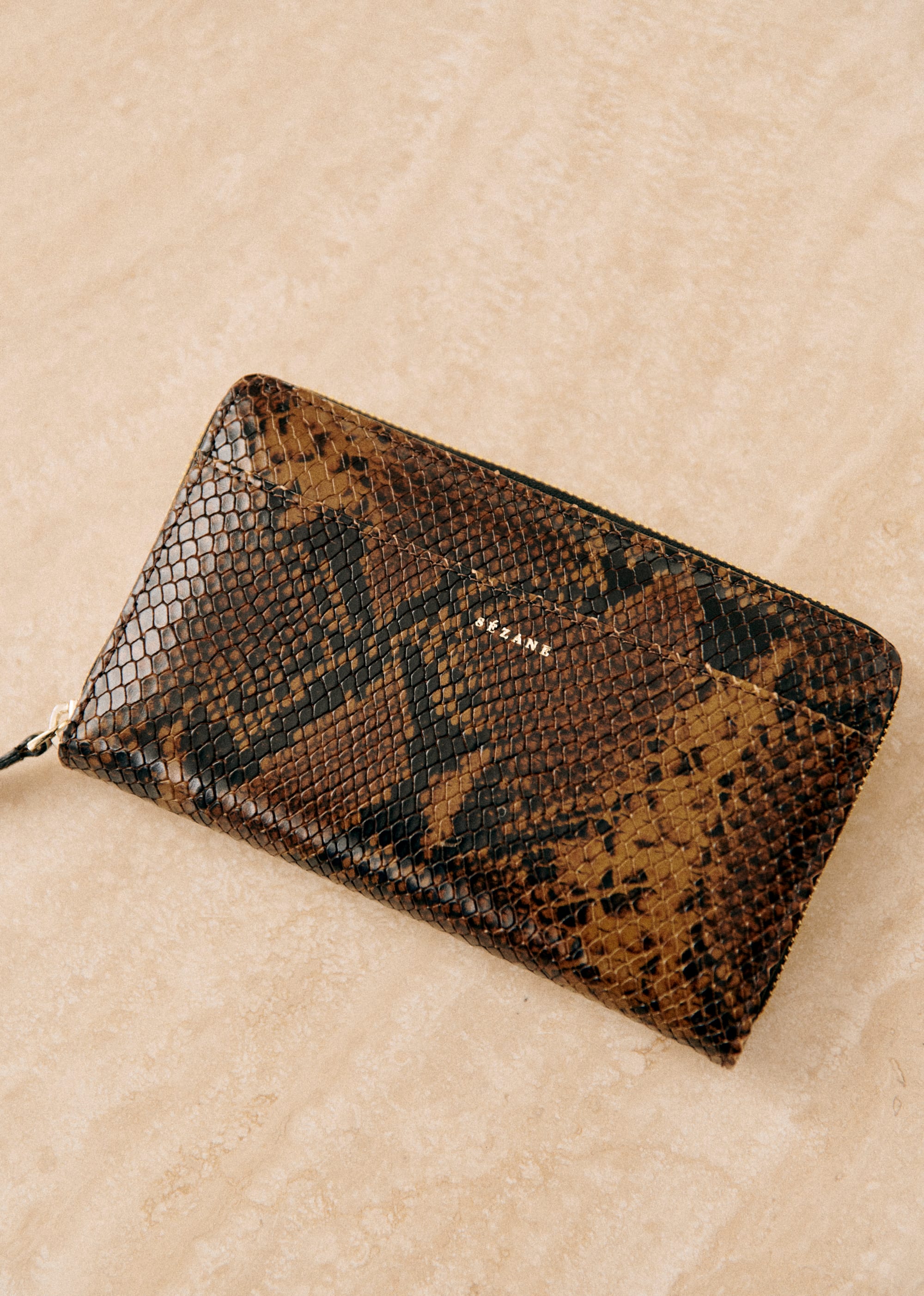 Portefeuille Victoria - Kaki python - SACS/NEW SACS Petite Maroquinerie 5906429