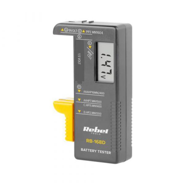 Testador De Baterias Universal AA/AAA/C/D/9V - RB-168D