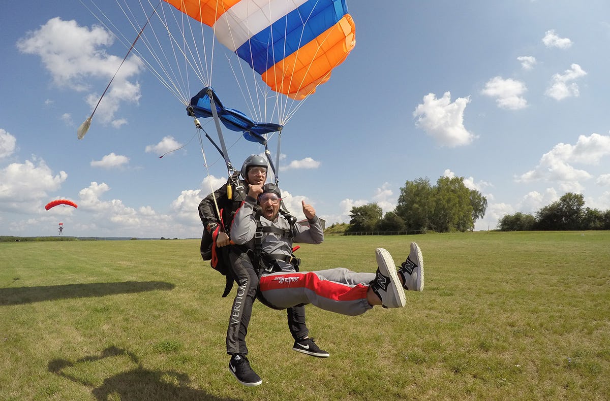 Fallschirm Tandemsprung Schlierstadt