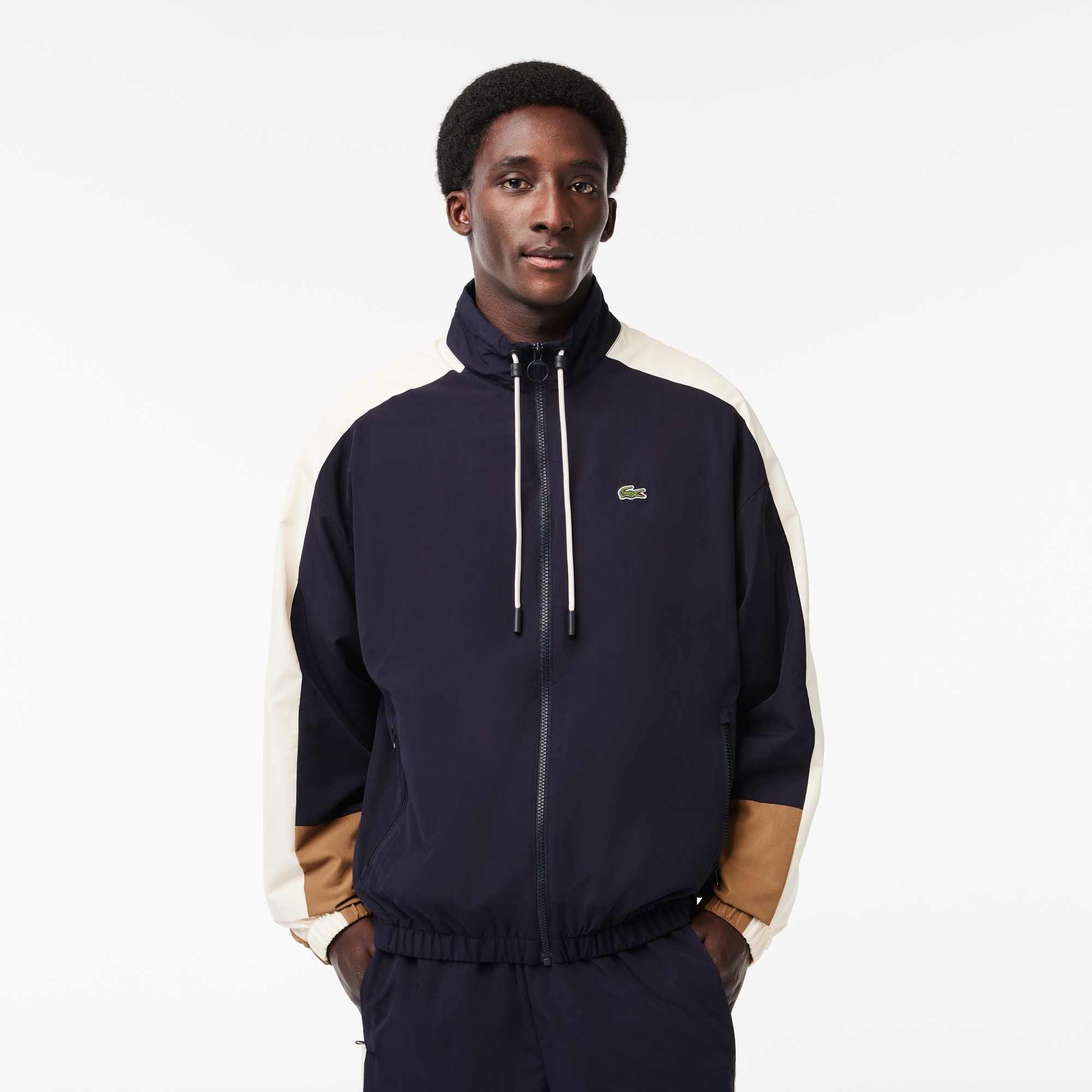 Lacoste Showerproof Colour Block Track Jacket
