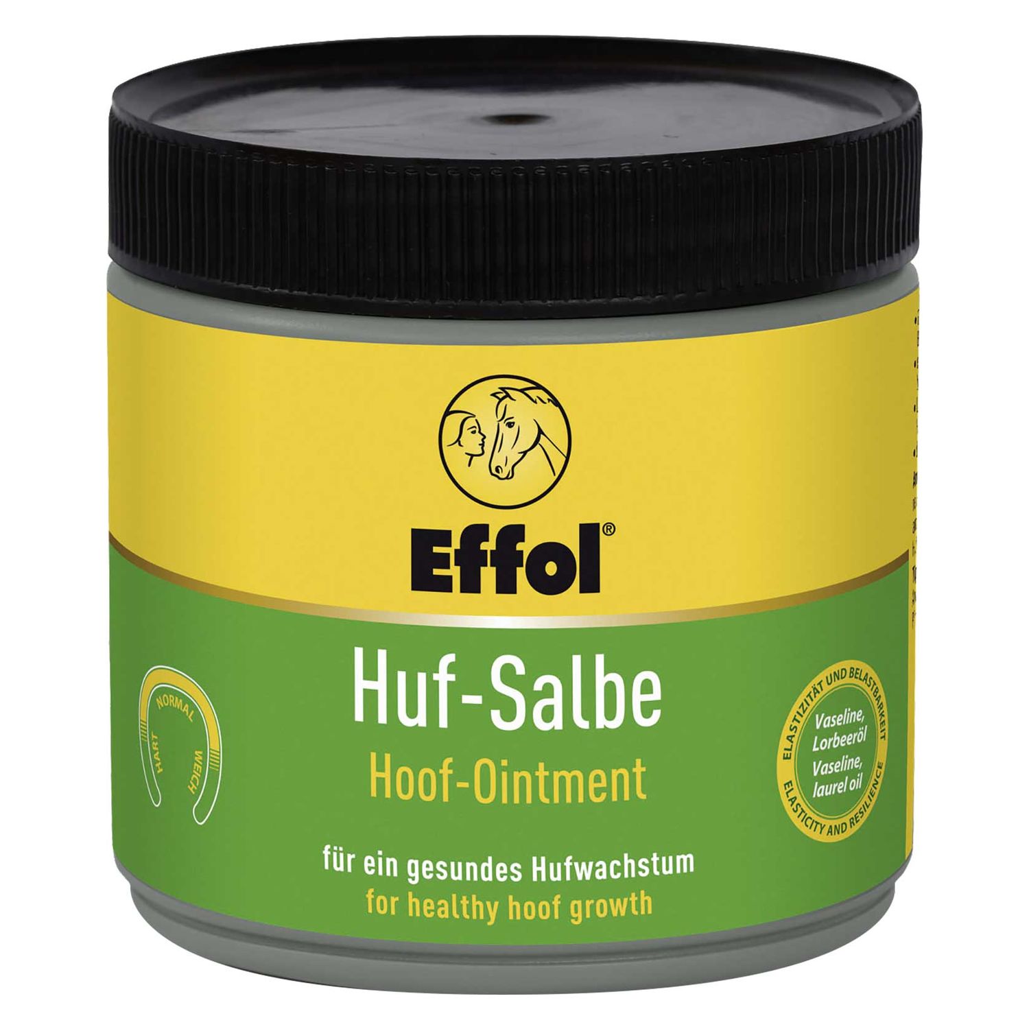 Effol Hufsalbe  - schwarz - 500 ml