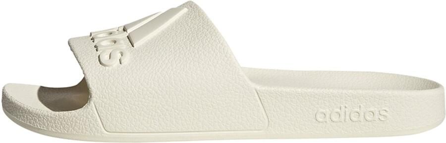 Adidas adilette Slippers en Sandalen Wit 2 3 Mesh Synthetisch