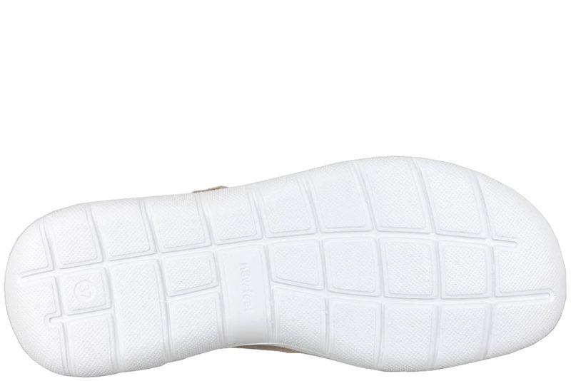 NEW FEET BALLERINA I SANDFARVET RUSKIND