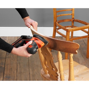 Black Decker accuklopboormachine BCK23S1S-QW   gratis Mouse detailschuurmachine 18 volt