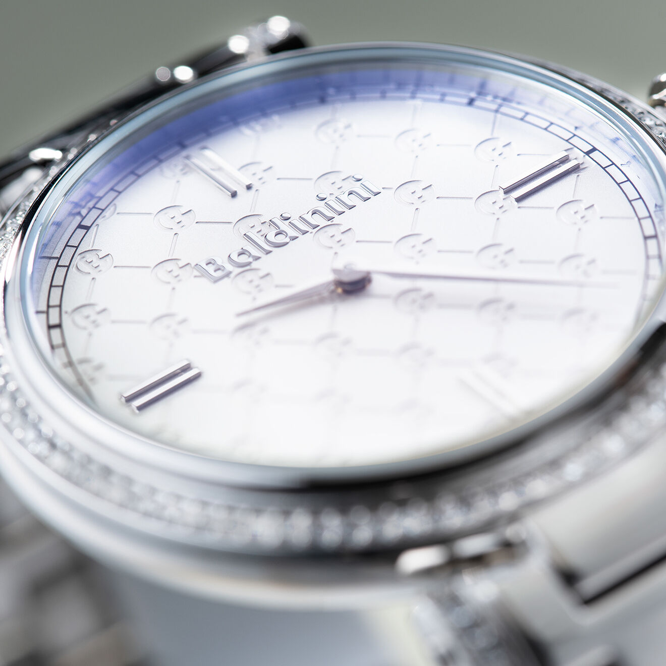 Baldinini Montre Femme en Acier & cristaux Swarovski Dona argentée