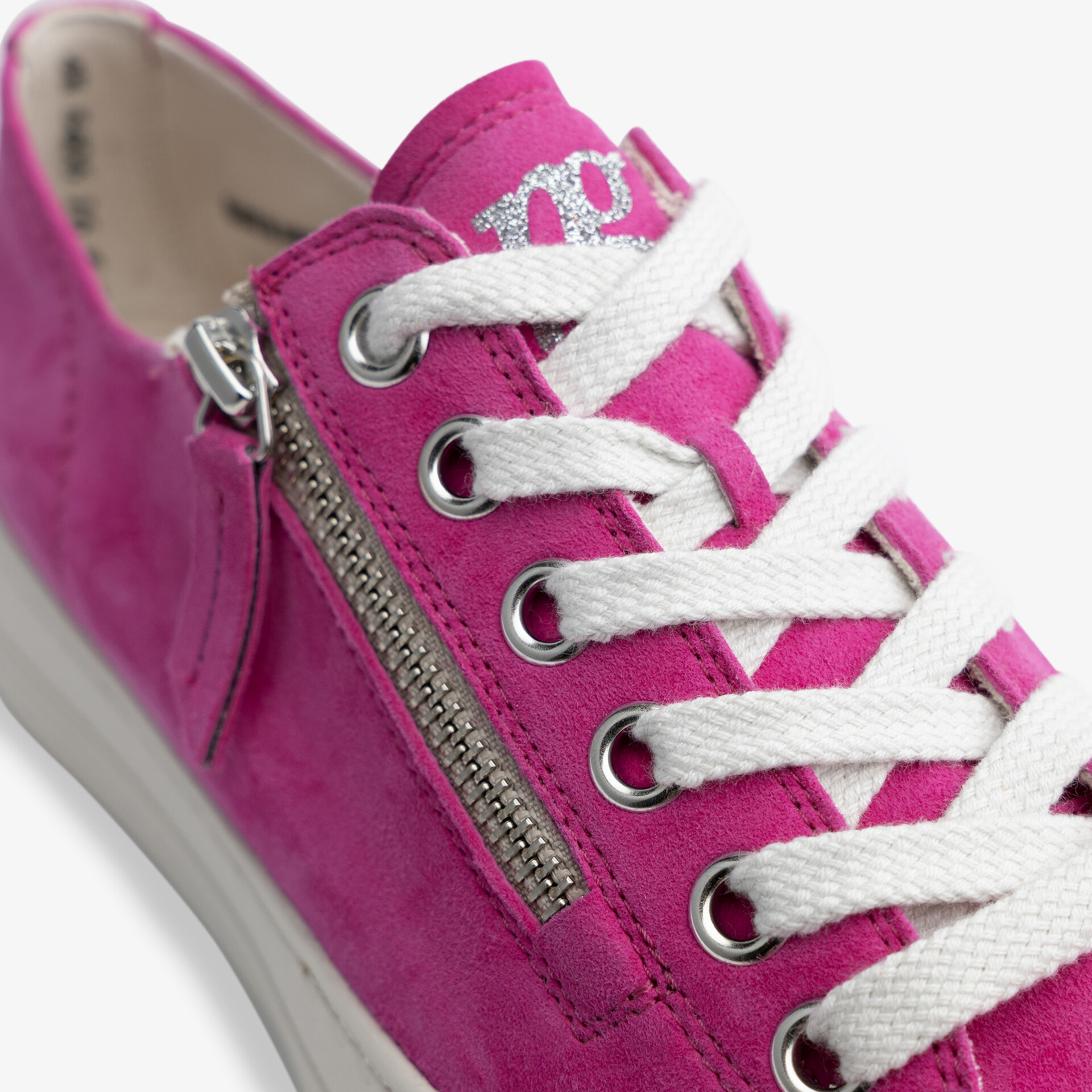 paul green Damen Plateau Schnürer pink