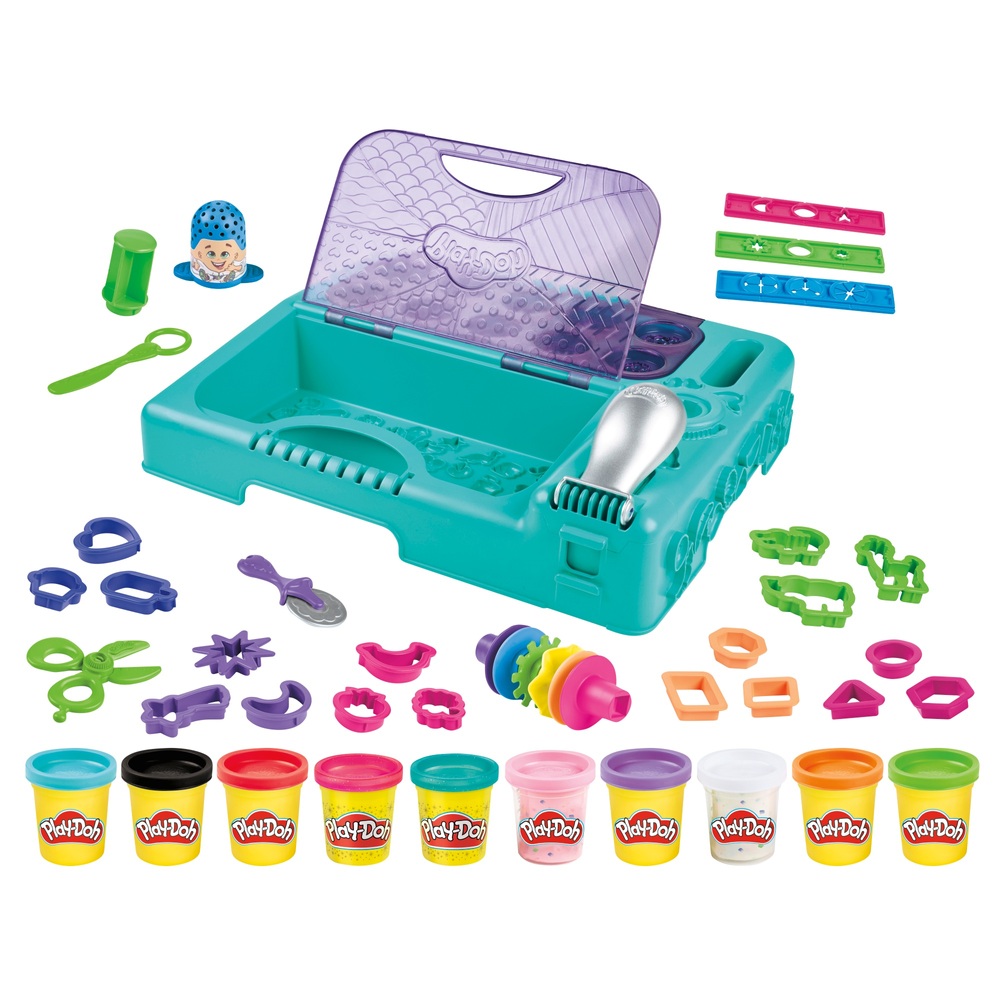 Play-Doh On the Go – Fantasie- und Aufbewahrungsstudio mit über 30 Teilen