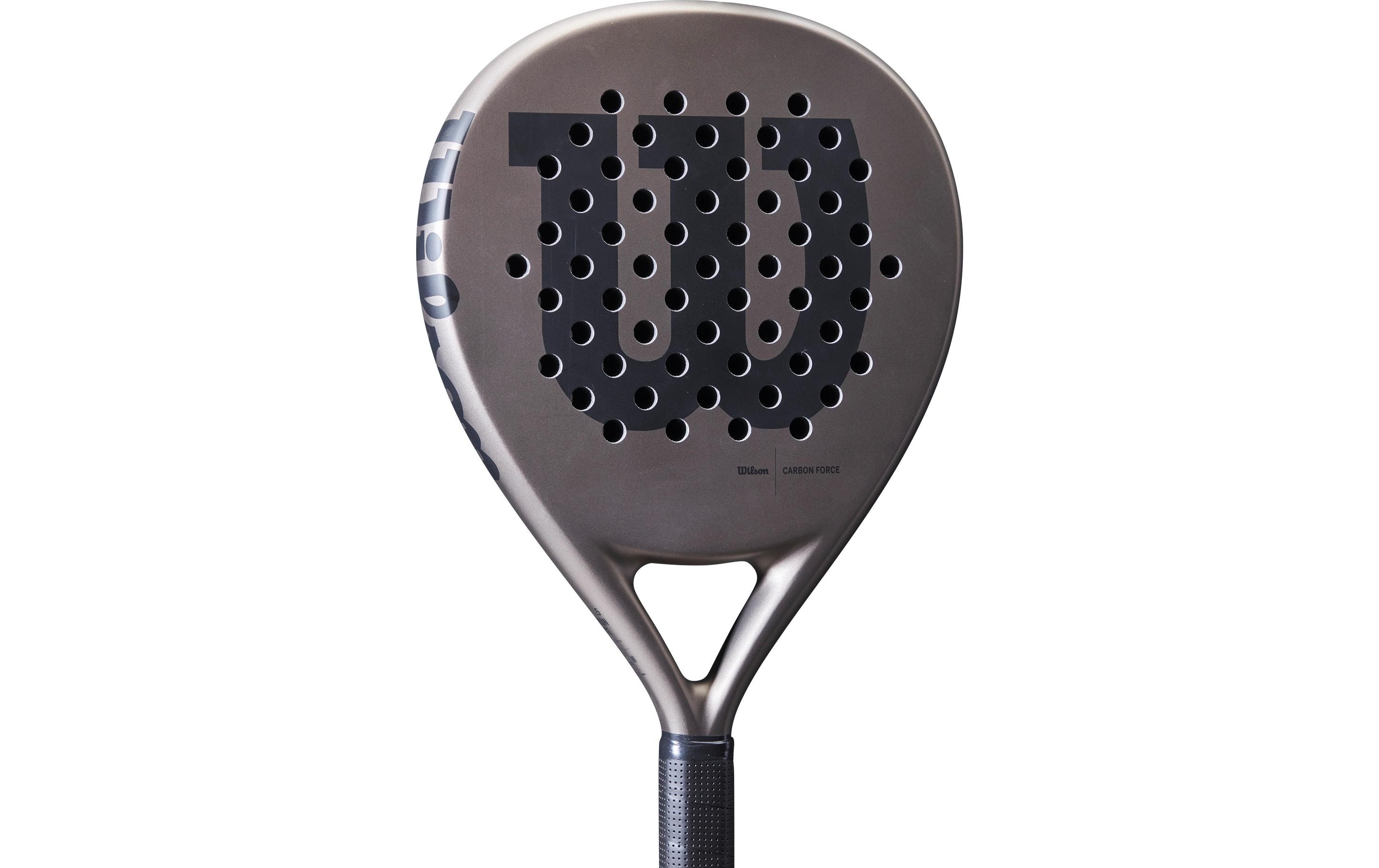 Padelracket Carbon Force Grau<br>Padelschläger mit Carbon Rahmen