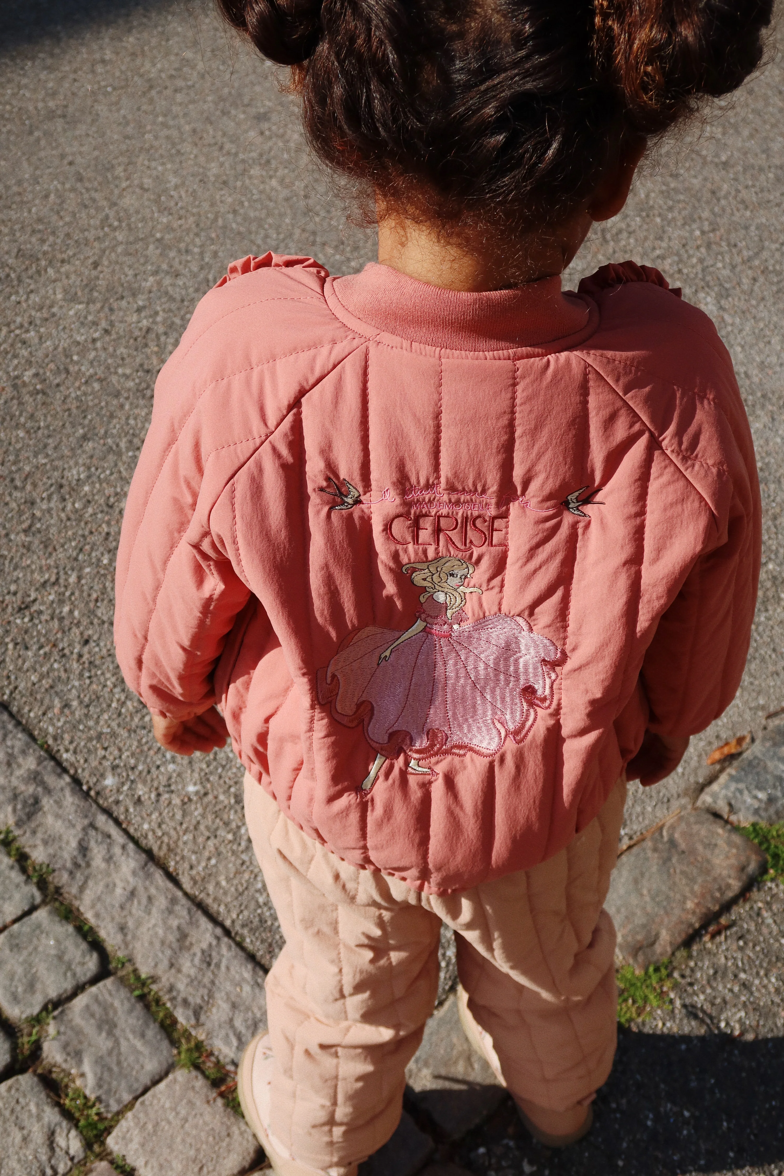 juno bomberjakke - canyon rose - 12M