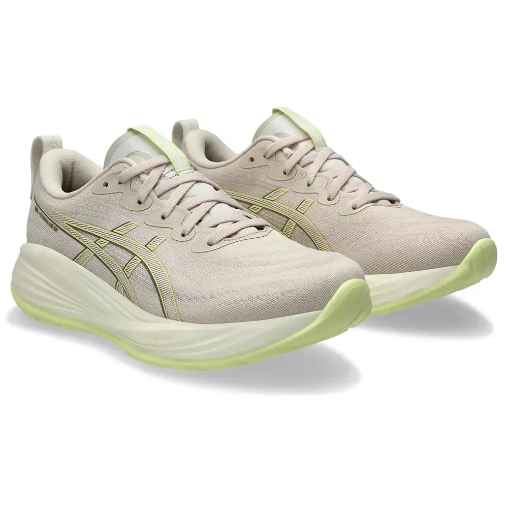 ASICS Gel-Cumulus 27 Hardloopschoenen Beige/Geel Dames