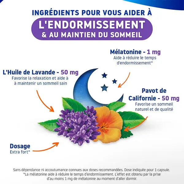 Valdispert Sleep 4 Ações 1mg Melatonina 30 cápsulas