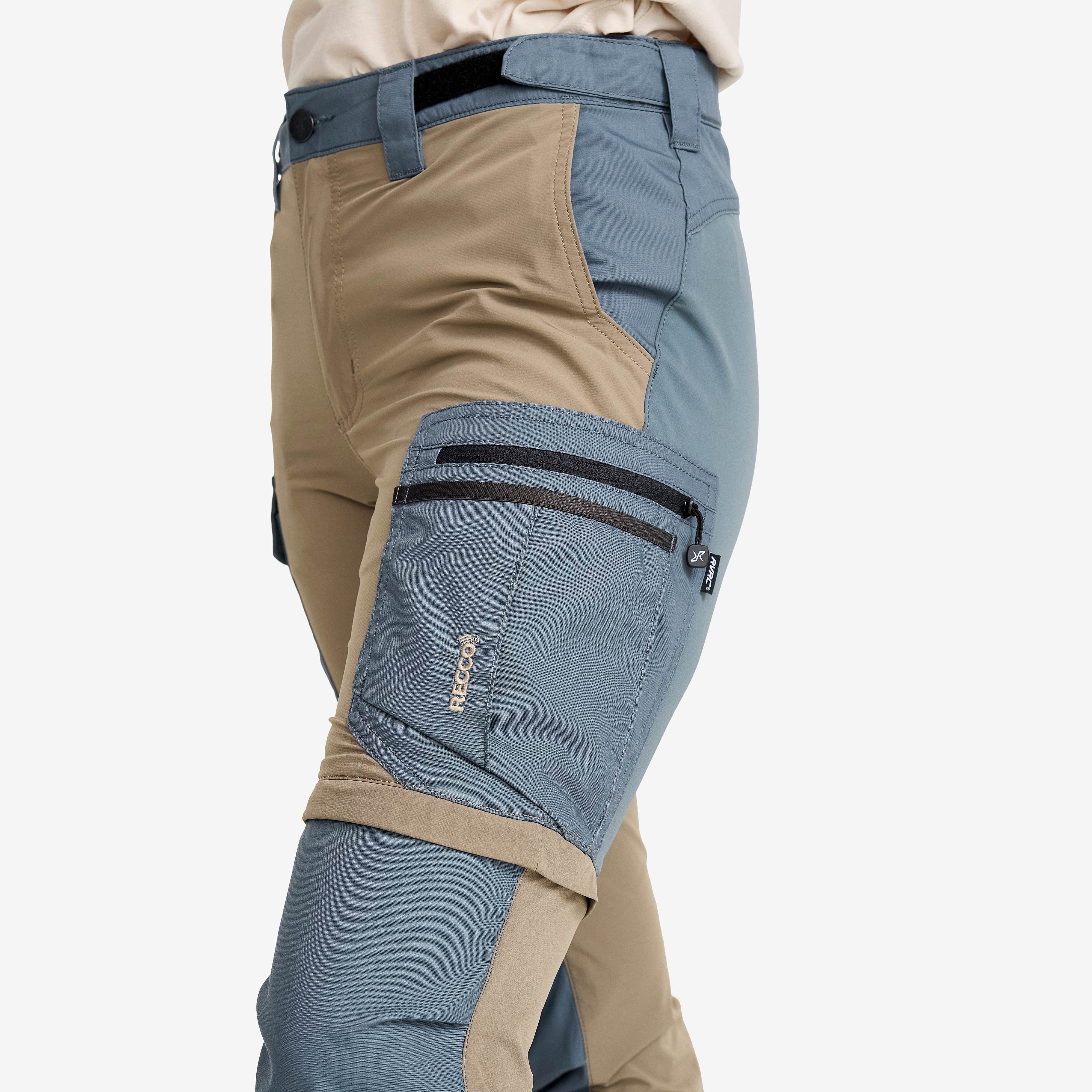 Rambler Lightweight Zip-off Pants Dame Stormy Weather/Brindle