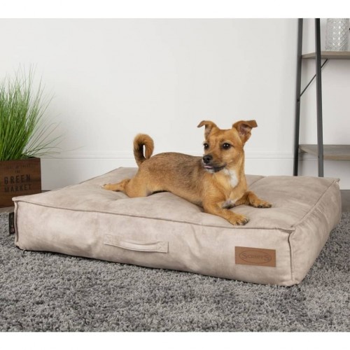 Cama de cachorro cor creme