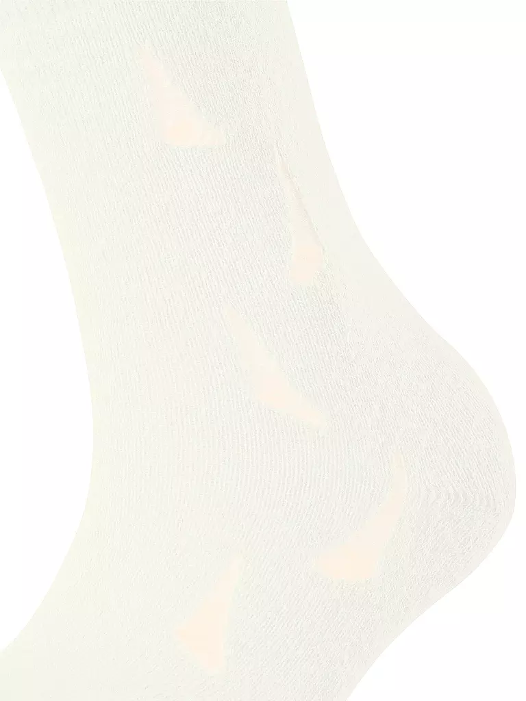FALKE Socken DISTRESSED off white creme