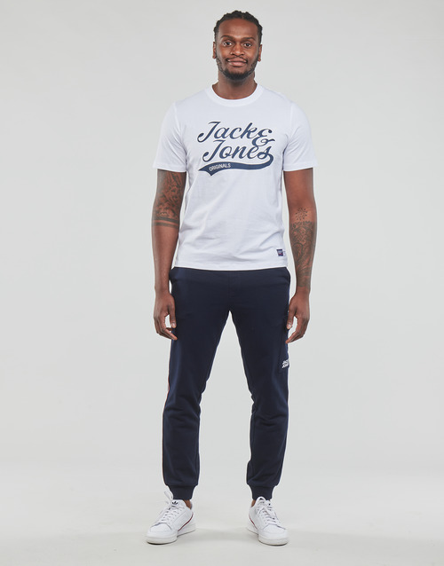 Jack & Jones - JPSTGORDON JJATLAS CARGO SWEAT PANTS - Marine