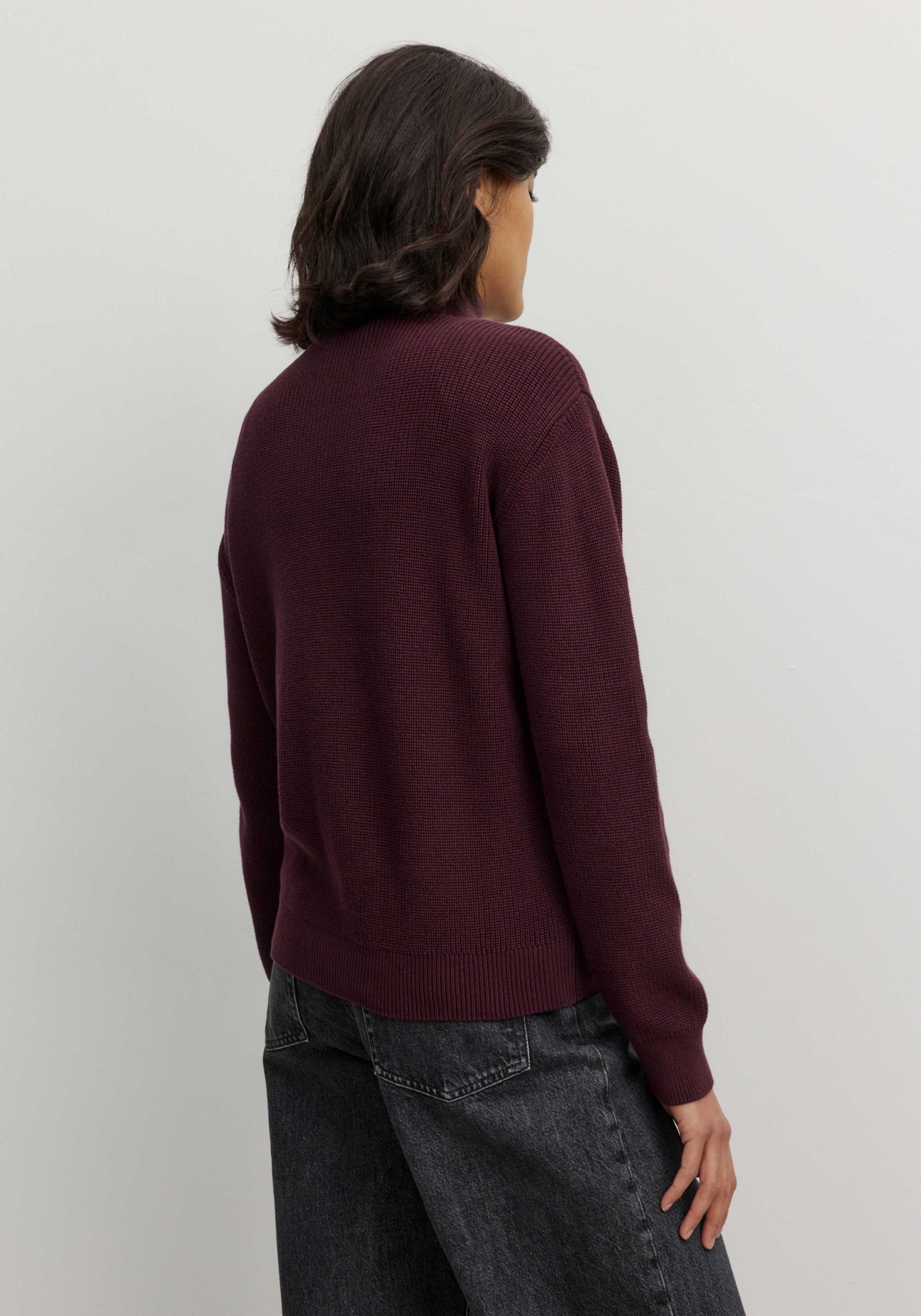 Recolution Troyer-Pullover Nigella Dark Plum