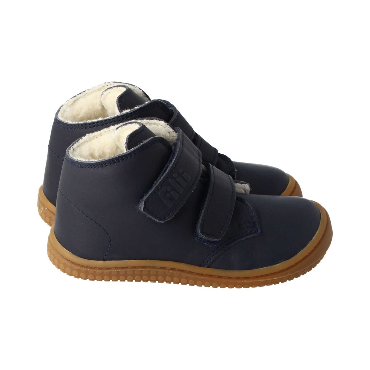 MB4213-W2 navy SOFT-FEET BIO nappa wool velcro Weite/M